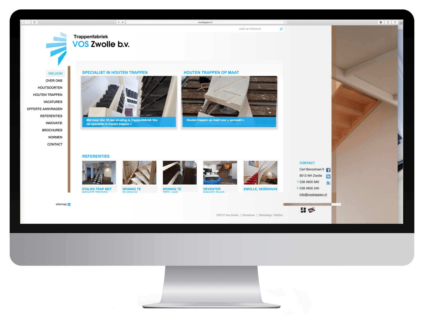 trappenfabriek vos zwolle oude website vergelijk pc makeover